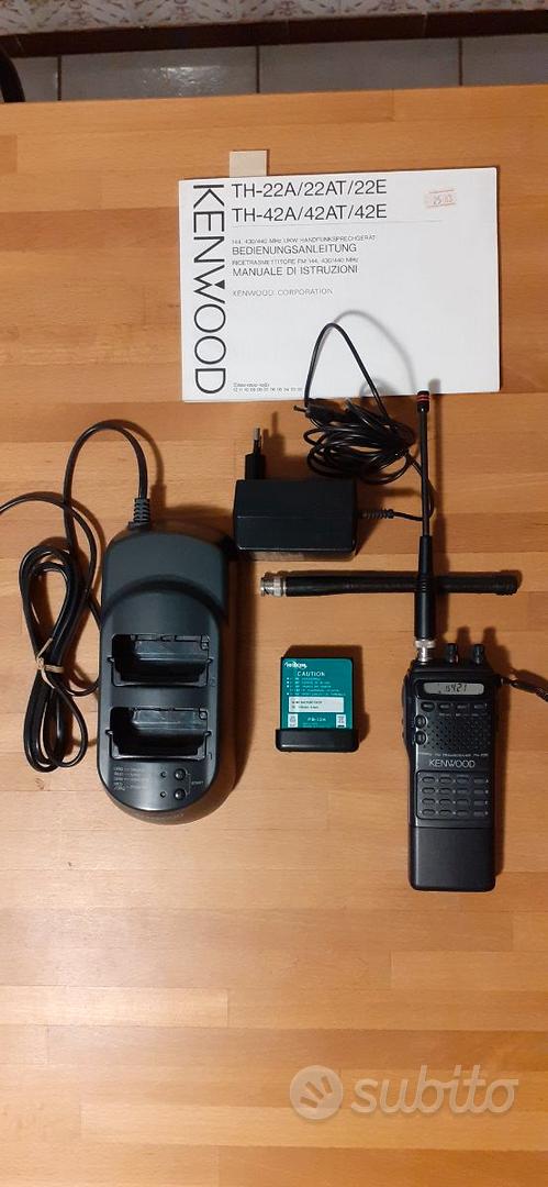 KENWOOD TH-D75E RICETRASMETTITORE PORTATILE VHF/UHF D-STAR E GPS - Foto 5