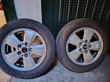 Cerchi e gomme mini one cooper 15 pollici