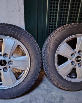 Cerchi e gomme mini one cooper 15 pollici