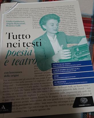 libro tutto nei testi poesia e teatro 