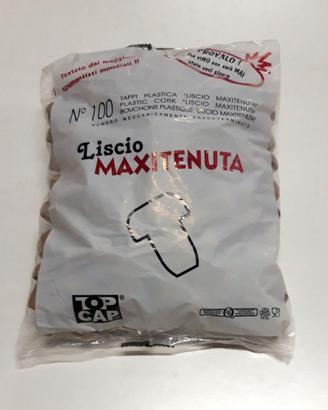 Tappo plastica liscio maxitenuta Top Cap X100