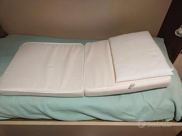 Materassino per lettino con cuscino
