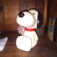 salvadanaio ceramica Snoopy 