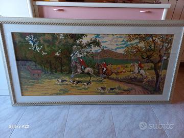 Quadro lavorato a mano 