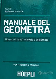MANUALE DEL GEOMETRA (ultima edizione 2026)