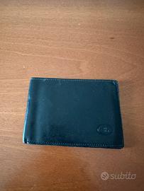 Portafoglio in pelle nera The Bridge