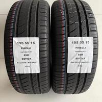 2 gomme 195 55 15 pirelli a1310