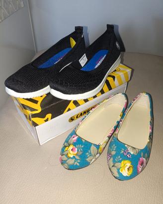 Scarpe ballerine Canguro e fantasia da donna n.35