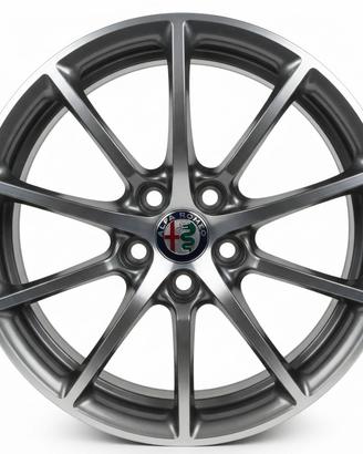 1 Cerchi da 17' in Lega - Alfa Romeo - Giulia Giul