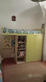 Cameretta 3 letti + armadio