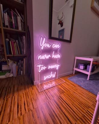 Scritta led 