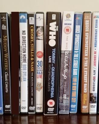 LOTTO n. 43 ROCK DVDs, CONCERTI E ALTRO