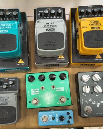 Pedalini per chitarra  + Alimentatore + Cavi