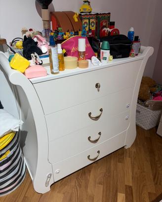 Madia cameretta bambino cassettiera
