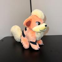 Peluche di growlithe + 15 carte pokemon