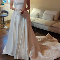 Abito sposa nuovo Gabriella Redingote mikado