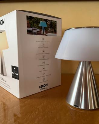 Lexon Luma L -lampada ricaricabile Led multicolore