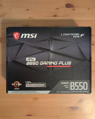 Scheda Madre MSI MPG B550 Gaming Plus (Socket AM4)