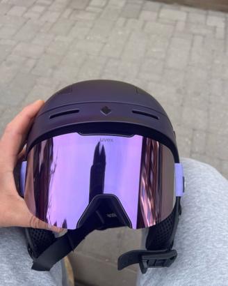 Maschera da sci Uvex con due lenti