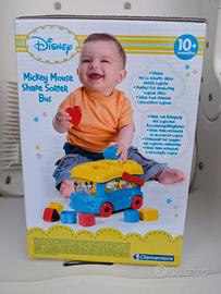 Gioco Clementoni Micky Mouse Dhape sorter bus
