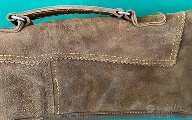 Fodero fucile pelle scamosciata nuovo