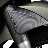 Copristelo sx (fodero) carbon look piaggio beverly