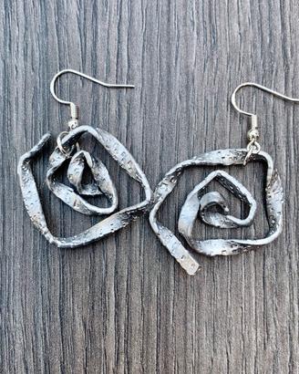 Orecchini in alluminio