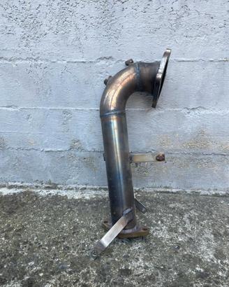 Downpipe artigianale G. Punto Abarth turbina IHI
