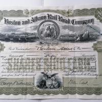 Boston and Albany rail road company - Scripofilia