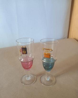Bicchieri da liquore set di 2