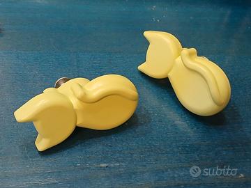Pomello gatto per cassetti cameretta
