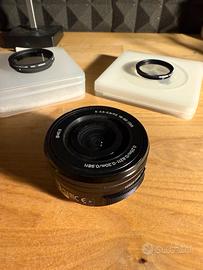 Obbiettivo sony 16-50 kit sony zv-e10 SELP1650
