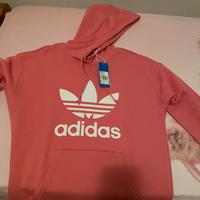 Felpa Adidas leggera donna con cappuccio