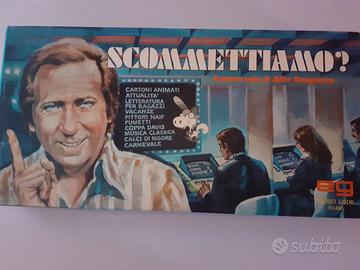 SCOMMETTIAMO? Gioco quiz Tv Mike Bongiorno