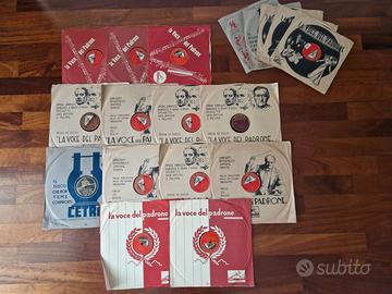 Vinili 78 giri musica lirica