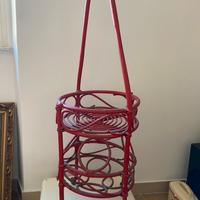 Carrello da bar vintage bambu