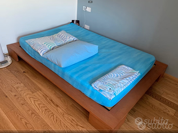 LETTO TATAMI GIAPPONESE CON COMODINO