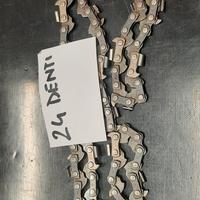 catena motosega 24 denti  30 denti
