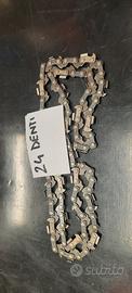 catena motosega 24 denti  30 denti