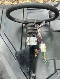 Kit Piantone Sterzo Completo Volante Devioluci Blo