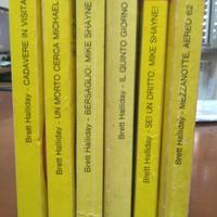 Lotto stock BRETT HALLIDAY Classici Giallo Mondado