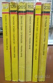 Lotto stock BRETT HALLIDAY Classici Giallo Mondado