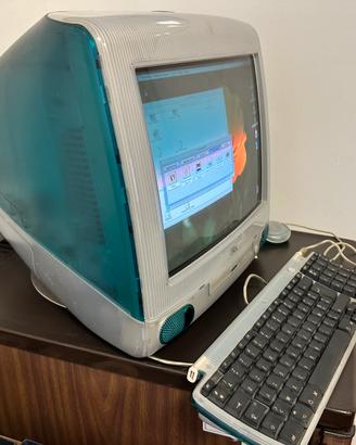 Apple Imac G3 con tastiera e mouse