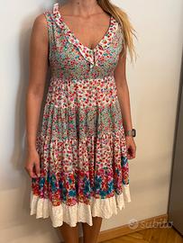 Abito floreale in freschissimo cotone