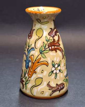 Vaso Ceramica Pesaro A. Giardini Dipinto a Mano