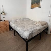 Rete letto matrimoniale+ materasso(opzionale)