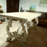Tavolo in rovere sbiancato 