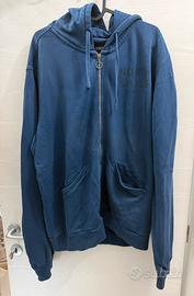 Felpa con cappuccio e full zip north sails tg2xl