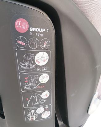 Seggiolino bambino 9-18 kg