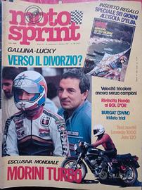 Rivista MOTOSPRINT numero 39 del 1981